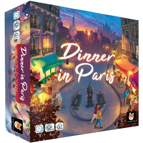 Dinner in Paris Board Game - Picture 1 of 2